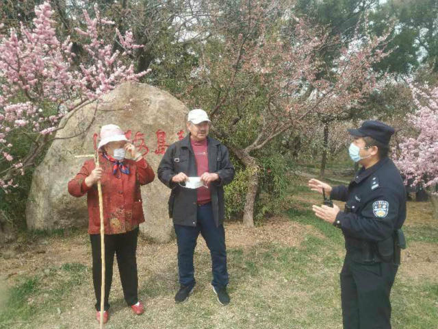 「梅花节」青岛李沧区湘潭路派出所：强化安保全力护航梅花节顺利举办