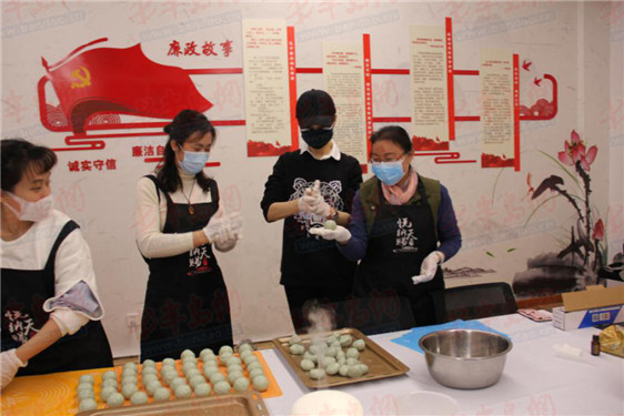 [宁夏路]清明至 市北区宁夏路街道举办手工青团DIY网络直播课