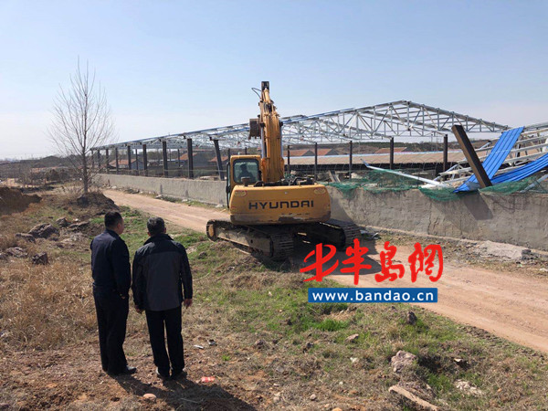 「违建」胶州：铁腕整治违建千余平方米钢结构违法建筑被拆除
