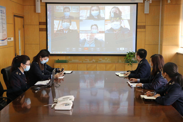 李沧区■青岛市李沧区税务局：访企业 送政策 纾困难