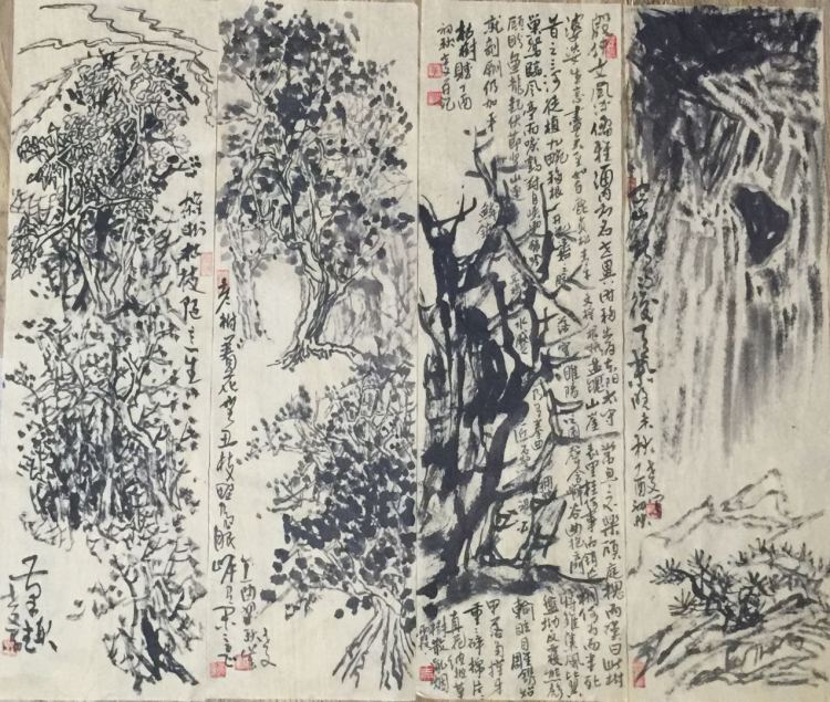 「自然天成」崔士文书画欣赏（之四）：翰墨丹青 自然天成