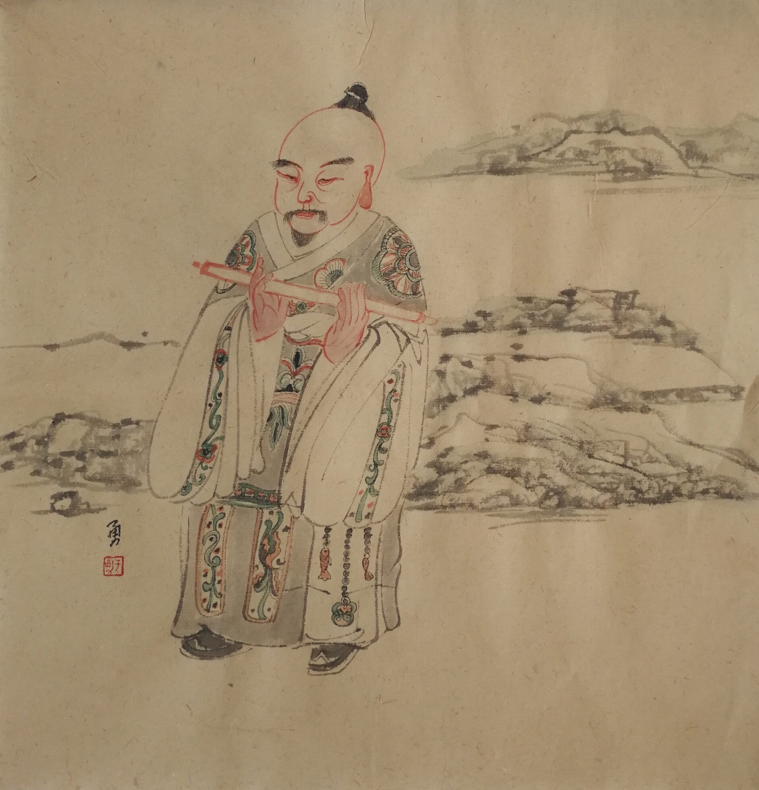 于庆勇国画作品欣赏:"道法自然"从自然中进入而脱胎于