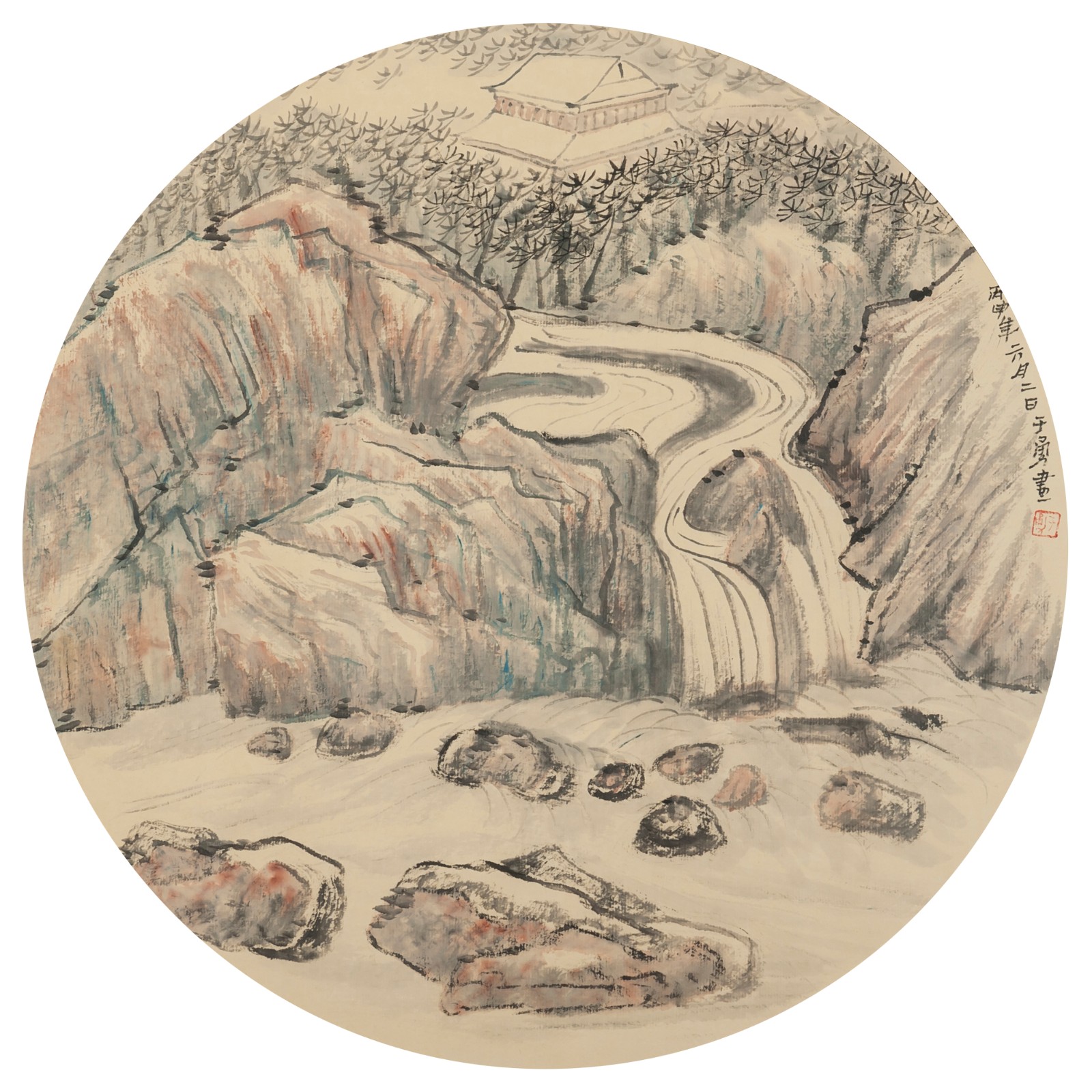 「于庆勇」于庆勇国画作品欣赏：“道法自然”从自然中进入而脱胎于自然