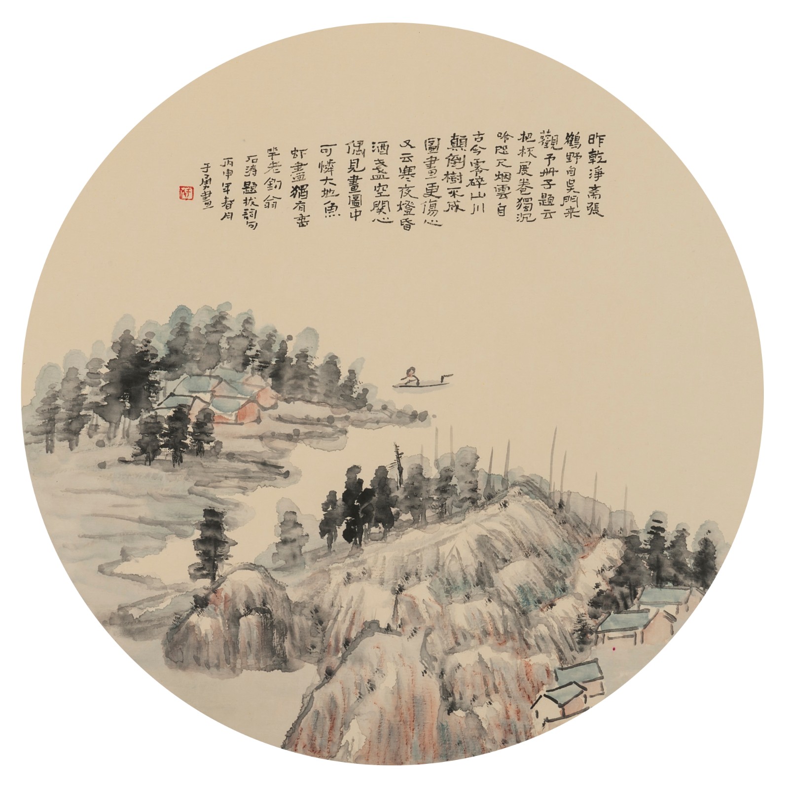 「于庆勇」于庆勇国画作品欣赏：“道法自然”从自然中进入而脱胎于自然