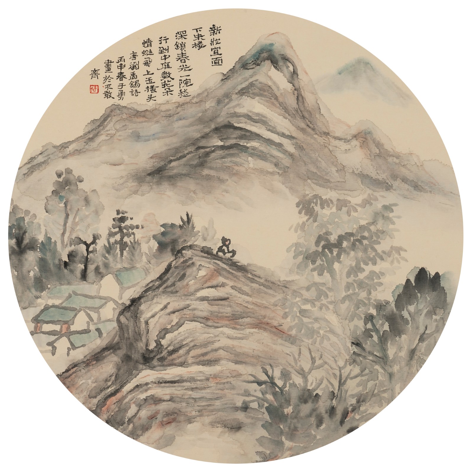 「于庆勇」于庆勇国画作品欣赏：“道法自然”从自然中进入而脱胎于自然