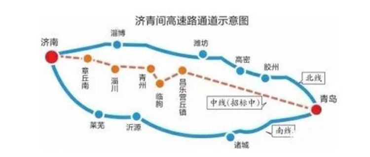 济青中线要来了潍坊至青岛段用地预审与规划选址专项获批