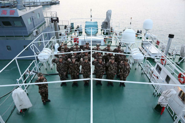 「海警」青岛海警局开展“清明祭?殇哀思”活动缅怀英烈