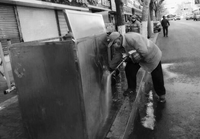 「病媒」市北城管环卫二公司爱国卫生月开展病媒消杀治理行动