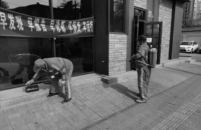 「病媒」市北城管环卫二公司爱国卫生月开展病媒消杀治理行动