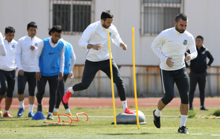 #实现目标#外援归队先表决心 要努力帮青岛黄海队实现目标