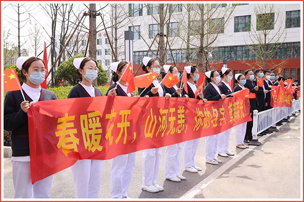 #援鄂#潍坊市中医院最高礼遇迎接援鄂战疫英雄回家