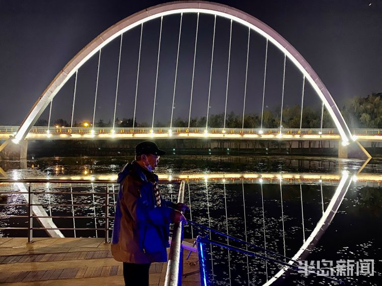 『李村河』灯光摇曳繁花似锦 夜游李村河看不一样的美景