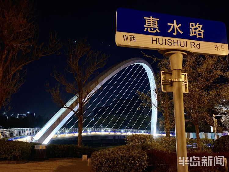 『李村河』灯光摇曳繁花似锦 夜游李村河看不一样的美景