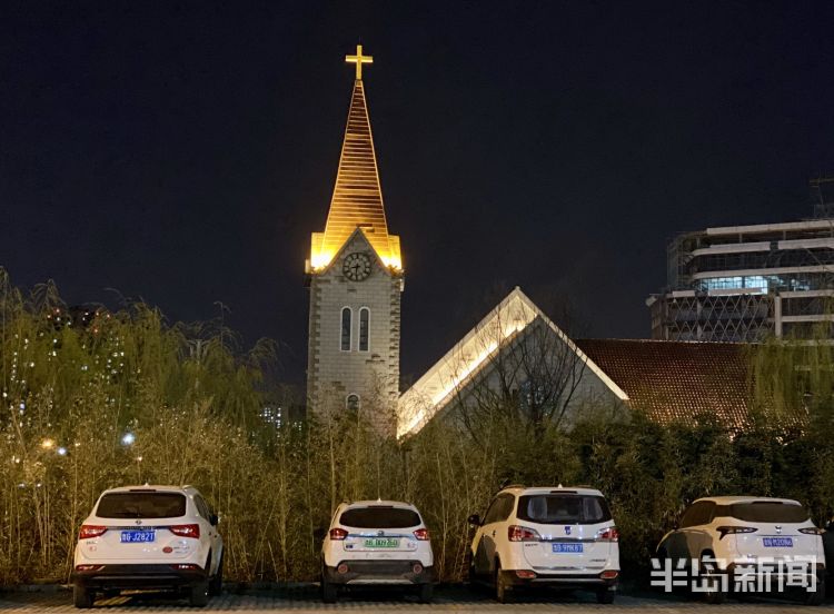 『李村河』灯光摇曳繁花似锦 夜游李村河看不一样的美景