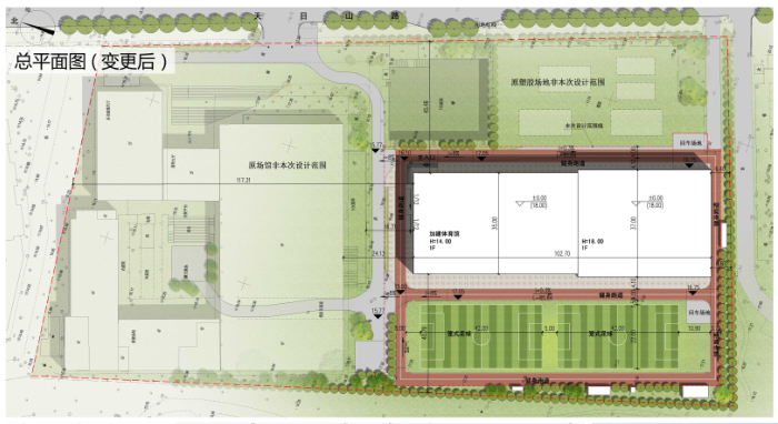 篮球馆■西海岸全民健身中心规划布局调整 变更为装配式篮球馆