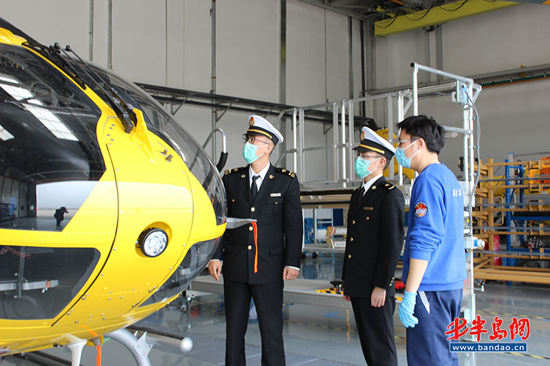 #H135#青岛即墨综合保税区迎来今年首架H135型直升机