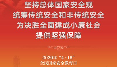 2020年“4·15”全民國家安全教育日掛圖