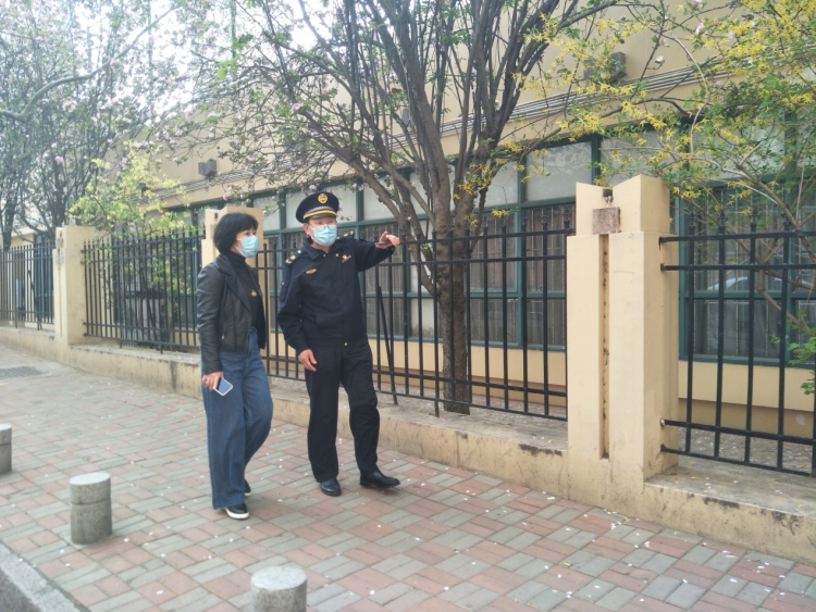 『联控』青岛定陶路小学协同多部门实施疫情防控实战演练 协力构建安全校园