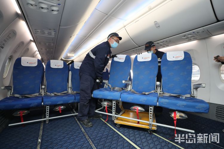【山航】客机拆座椅变身“拉货王” 山航全面推出“客改货”运输服务