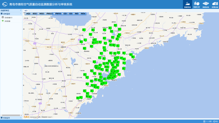 「700」青岛市生态环境局：七百万个数据记录青岛市各镇街“气质”变化