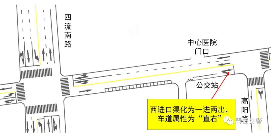 九江路：青岛开平路（四流南路-九江路）路段交通组织优化方案公示 涉及沿线8个路口