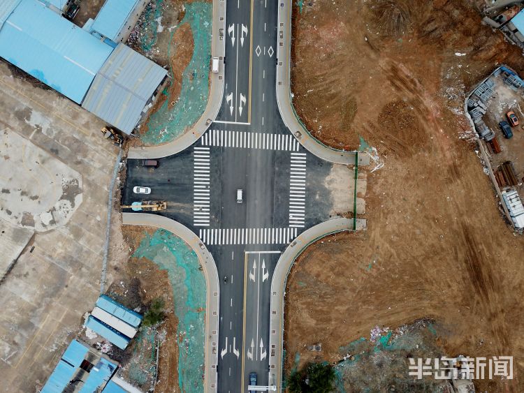 便民■青岛市辽阳东路和株洲路之间区域又增一条便民路
