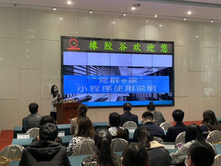 『党群』市北区洛阳路街道率先开展“党群e家”园区行活动 助推企业复产复工