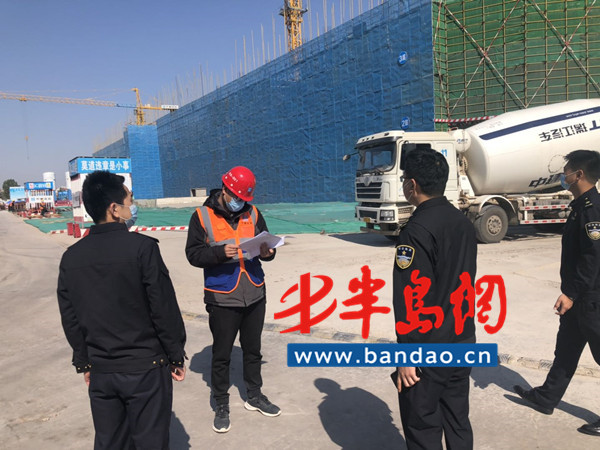 #胶州#胶州：两工地夜间施工扰民被处罚千元