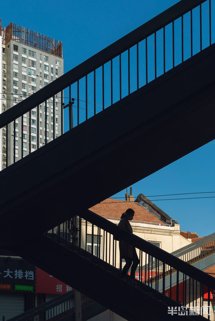 航拍@航拍中山路天桥：为过往保留一份特别的影像记忆