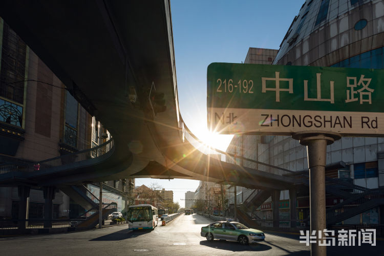 航拍@航拍中山路天桥：为过往保留一份特别的影像记忆