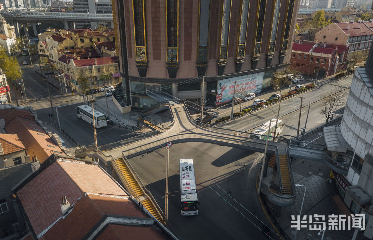 航拍@航拍中山路天桥：为过往保留一份特别的影像记忆