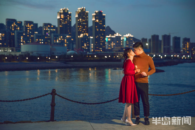 [夜登]夜登小麦岛：回望彼岸 别有一番景色