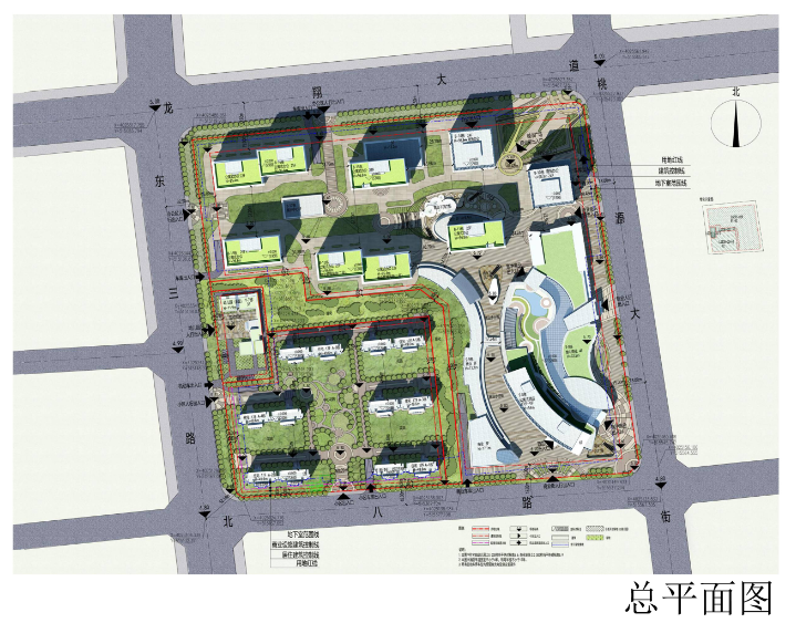 「建面」胶东国际机场征迁安置项目二期规划出炉 总建面690735.08㎡