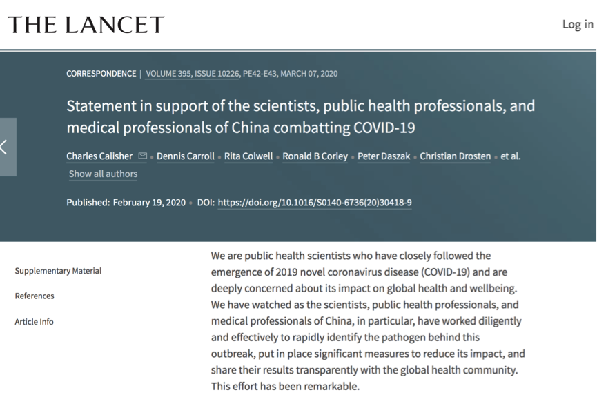 ■美媒起底：美记者和政客联合炮制“病毒起源于中国实验室的阴谋论”