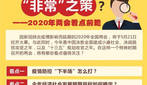 2020年兩會看點(diǎn)前瞻 有哪些看點(diǎn)值得關(guān)注？