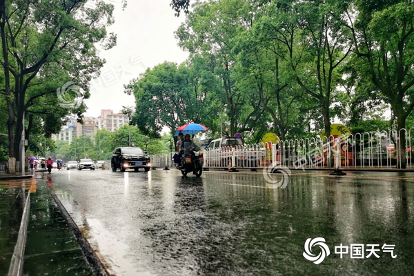 湖南今明天有强降雨过程 怀化、邵阳等局地大暴雨