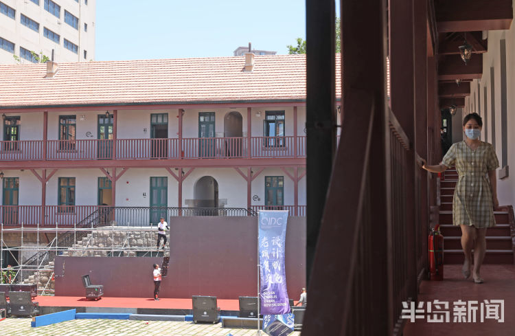 今昔对比青岛最大里院：广兴里今昔对比 老里院焕发活力