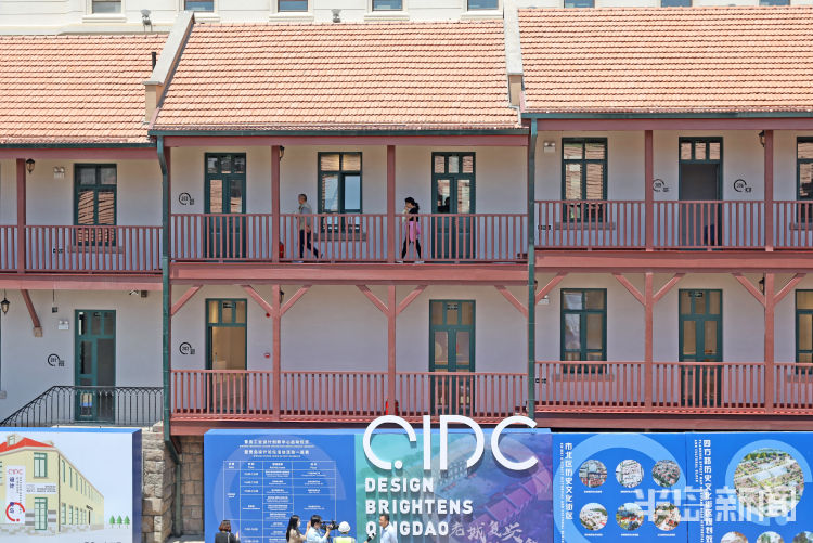 今昔对比青岛最大里院：广兴里今昔对比 老里院焕发活力