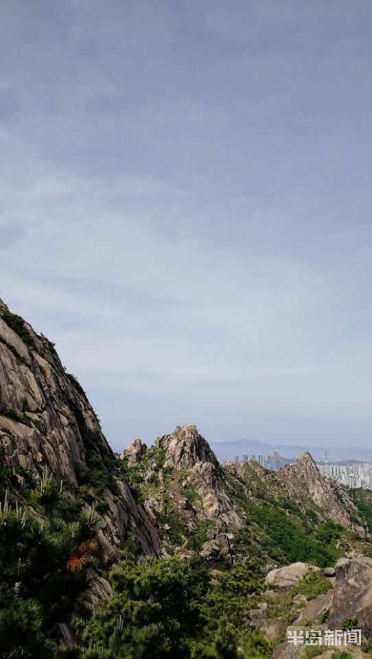 解封浮山解封 站在城区之巅看这天海城山