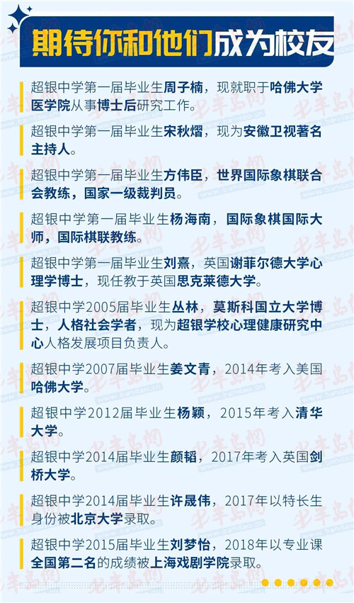 公民同招一图读懂如何报名超银中学 四大校区同步招生