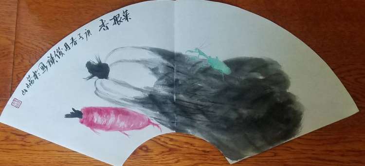 山水潋滟春色好 花鸟虫鱼也动人 孙俊英国画作品欣赏