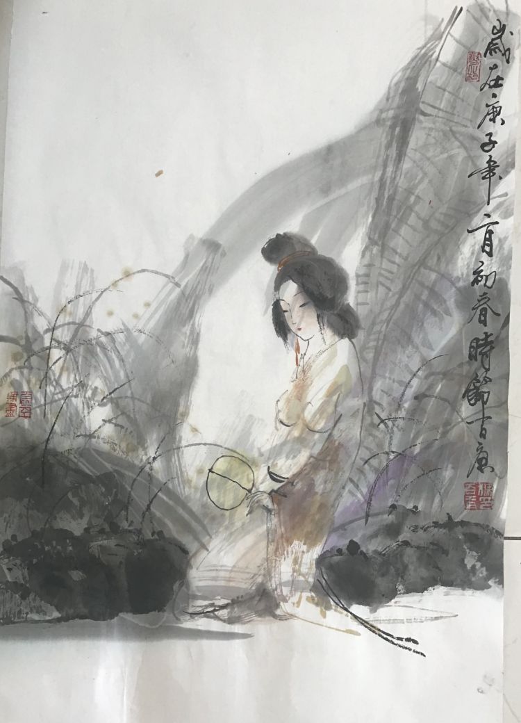古拙苍劲 内蕴神秀 梁百庚人物画欣赏（之九）