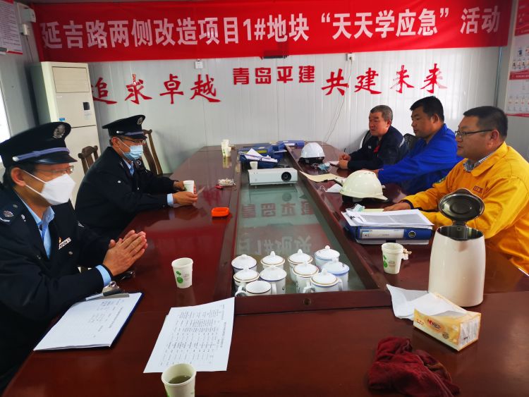 市南区市南区积极开展为企业护航行动 创新助力工程项目建设