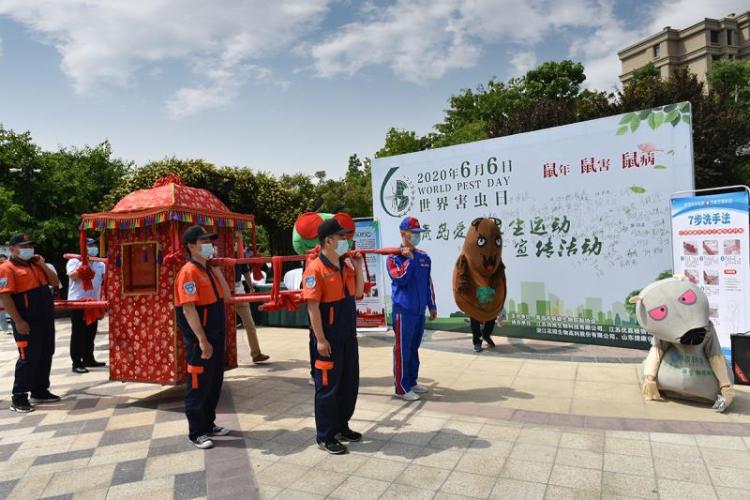 抗疫抗疫有我 爱卫同行 2020年“世界害虫日”公益活动现场会在青岛举行