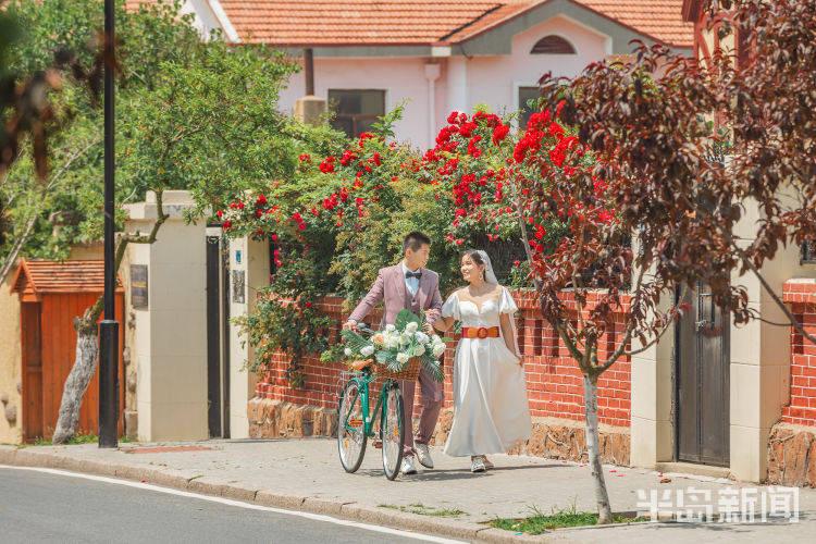 八大关夏日八大关 周末好风光