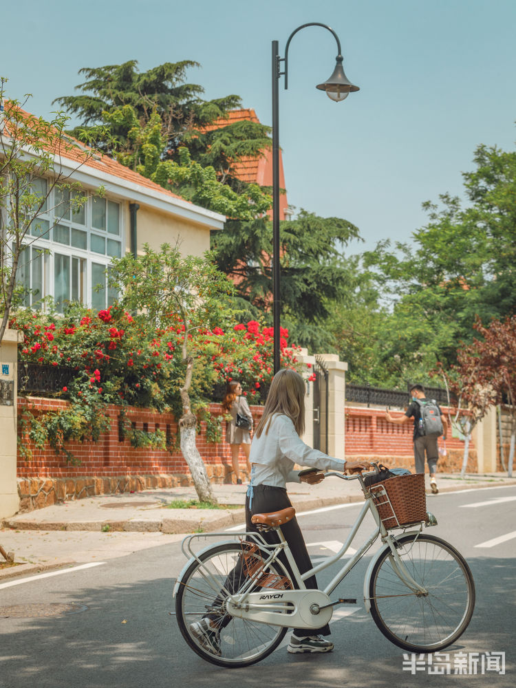 八大关夏日八大关 周末好风光