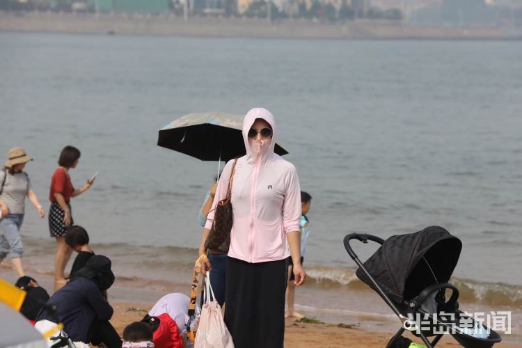 过个第一海水浴场正式对外开放 海边过个清凉周末