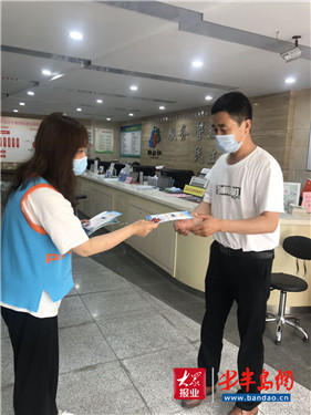 市北区宁夏路街道：面向一线劳动者，开展普法宣传活动