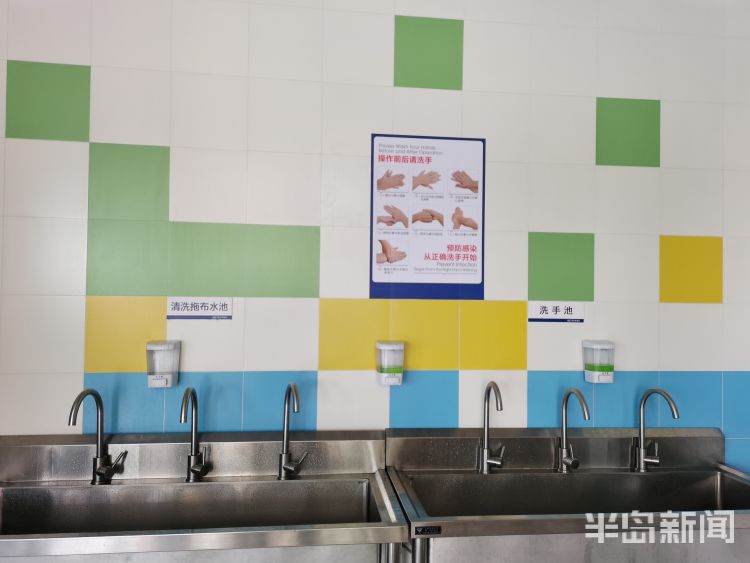 盲校青岛市盲校全校师生在西海岸校区正式开学 最后一批孩子回归校园