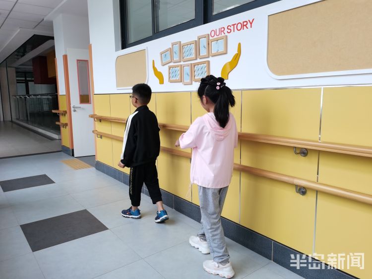 盲校青岛市盲校全校师生在西海岸校区正式开学 最后一批孩子回归校园